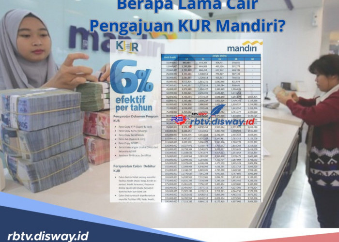 Berapa Lama Cair Pengajuan KUR Mandiri, Ini Tahapannya, Ketahui Syarat dan Cara Pengajuan