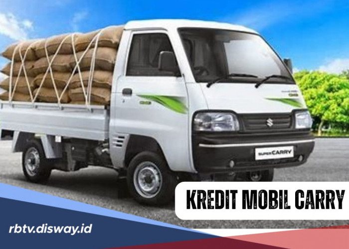 DP dan Tabel Angsuran Kredit Mobil New Carry Pick-Up, Uang Muka Mulai Rp 25 Juta, Cocok Buat Usaha