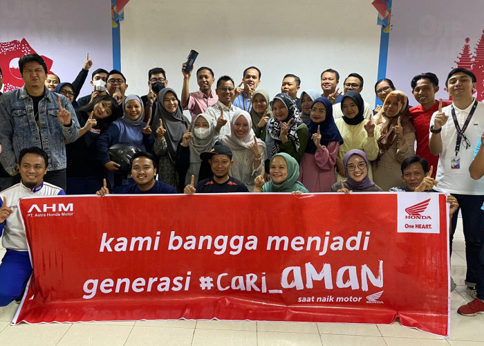 Cari_Aman, Astra Motor Bengkulu Menggelar Edukasi Safety Riding Karyawan 