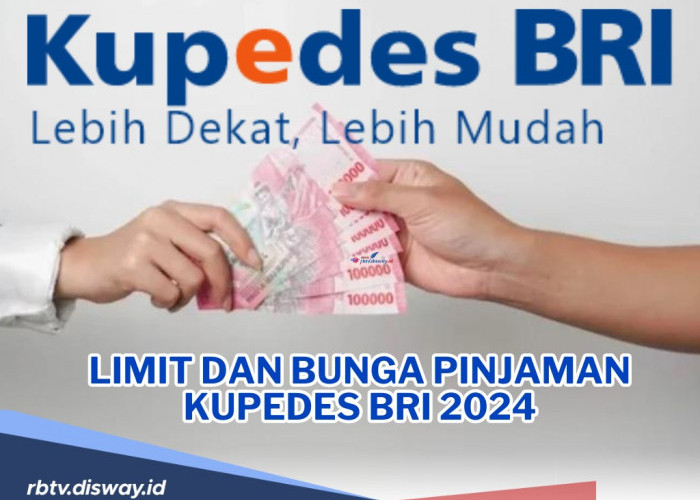 Cek di Sini Limit dan Bunga Pinjaman Kupedes BRI 2024, Pinjam Rp 100 Juta Angsuran Ringan