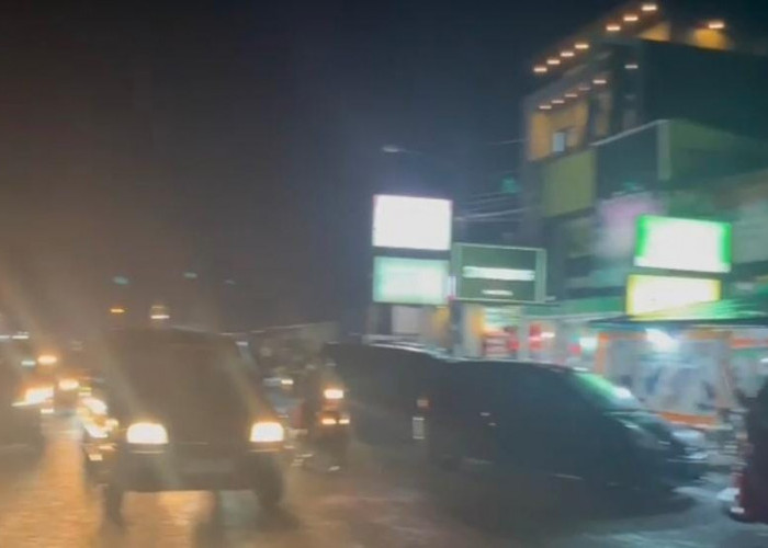 Puncak Arus Mudik, Sekitar 5 Ribu Kendaraan Pemudik Masuk ke Kepahiang di Malam Takbiran  