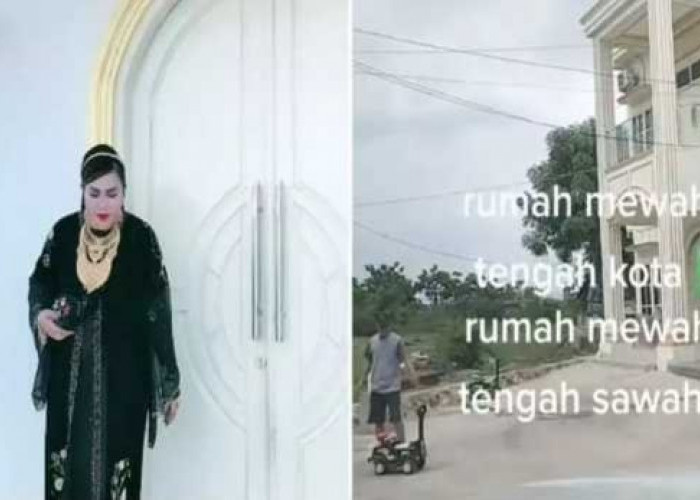 Rumah Megah Mantan Biduan Pemilik Tas Rp 553 Juta, Mirip Istana Emas. Penghasilannya Bikin Geleng-geleng