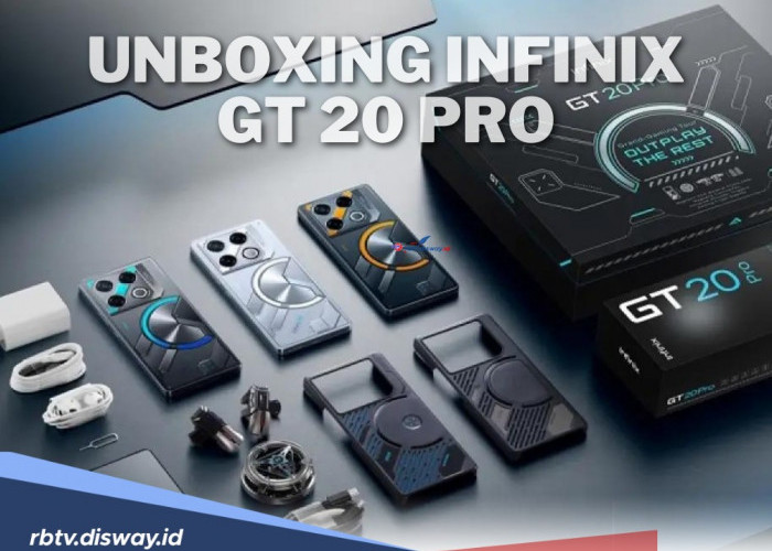 Unboxing Infinix GT 20 Pro, Hp Gaming Punya Chipset Tingkat Turnamen dan Teknologi Pendingin Tercanggih