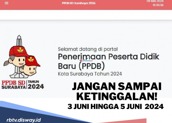 Info Seputar PPDB Surabaya untuk SD Sudah Dibuka, Berikut Berkas Persyaratan serta Jalurnya