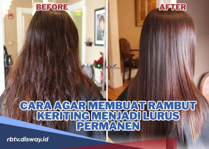 Cara Membuat Rambut Keriting Menjadi Lurus Permanen Secara Alami dengan Tambahan Masker DIY