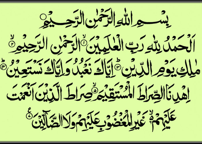 Hanya dengan Surat Al Fatihah, Sahabat Nabi Ini Bisa Mengobati Penyakit