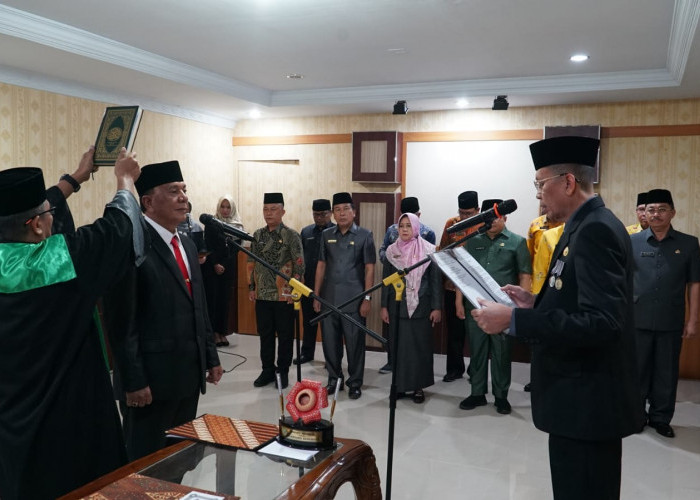 Staf Ahli Bupati Bengkulu Utara Jabat Kepala BPKD Provinsi Bengkulu