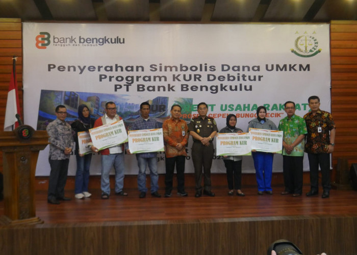 Salurkan KUR UMKM, Bank Bengkulu Gandeng Kejaksaan