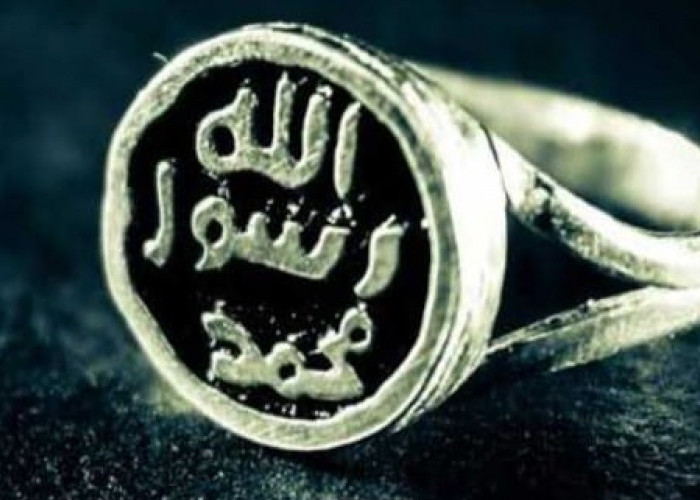 Nabi Muhammad Suka Memakai Cincin, Seperti Ini Bentuk Cincin Nabi Muhammad