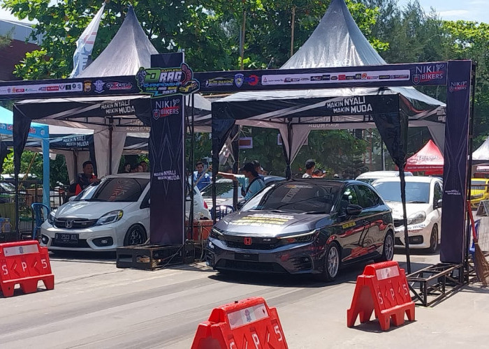 205 Pembalap Mobil Unjuk Gigi Pada Rafflesia Open Drag Race and Bike