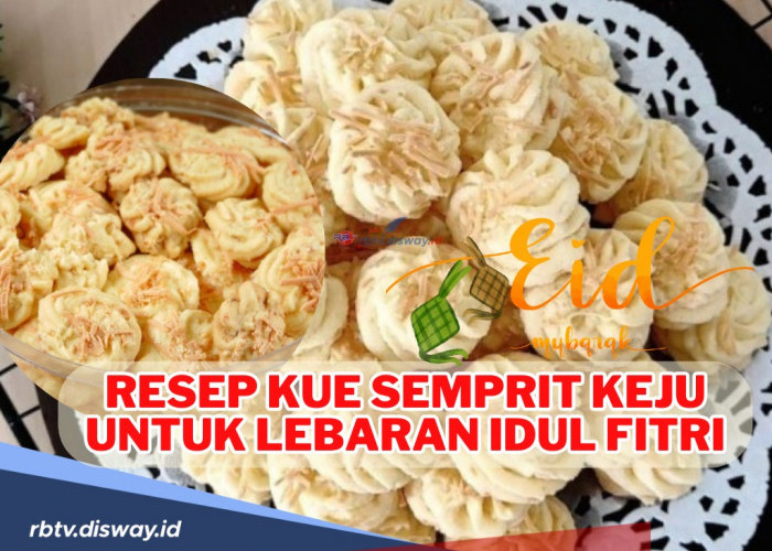 Ngga Usah Beli, Yuk Bikin Sendiri! Ini Resep Kue Semprit Keju untuk Lebaran Idul Fitri, Pasti Maknyus!