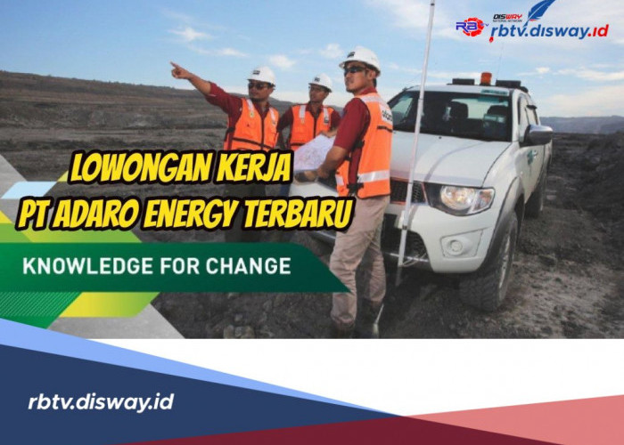 Lulusan S1 Akuntansi Merapat! Adaro Energy Buka Lowongan Kerja 2024, Lengkapi Persyaratannya