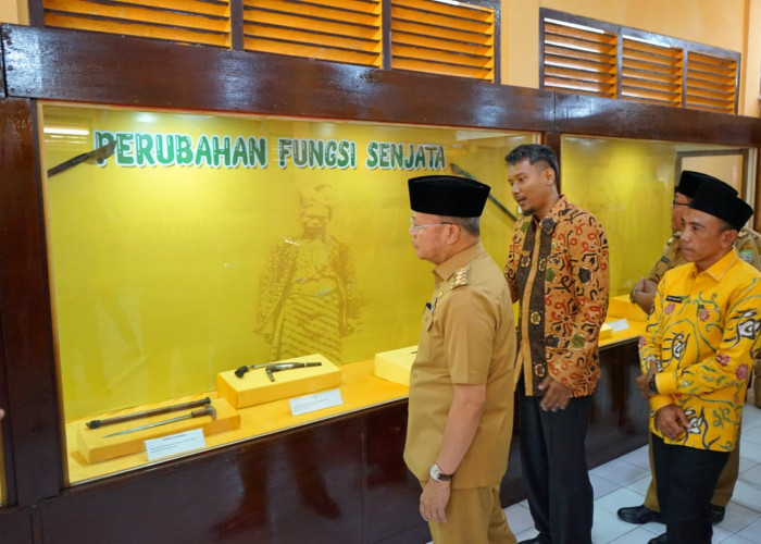 Tanamkan Sejarah dan Budaya, Museum Negeri Bengkulu Gelar Pameran 500 Koleksi Senjata Tradisional