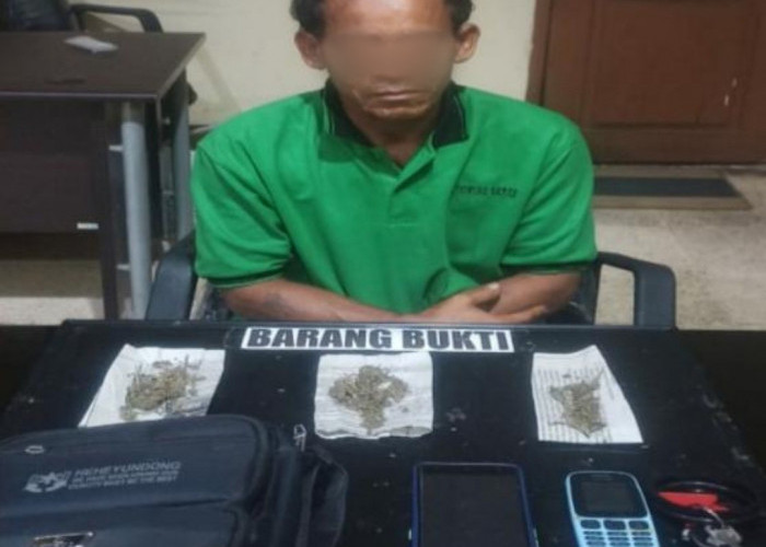 Gara-gara Ganja, Sopir Masuk Nginap di Dalam Sel