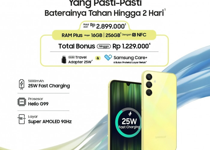 Samsung Galaxy A15 Performa Garang Harga Rp2 jutaan, 1 Plus 5 Fitur Seru Nikmati Konten di A15