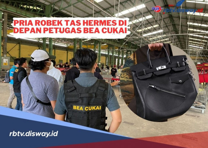 Viral Pria Robek Tas Hermes di Depan Petugas Bea Cukai, Begini Kronologinya