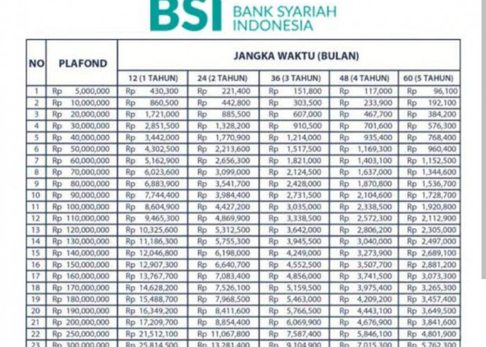 Ini Syarat dan Jenis Layanan KUR BSI 2023, Bisa Pinjam Sampai Rp 500 Juta, Tanpa Bunga