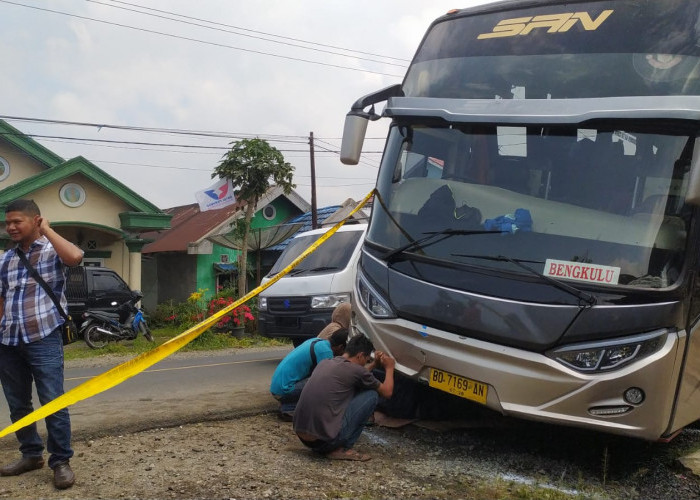 Inna Lillaahi wa Innaa Ilaihi Raaji'uun, Warga Rejang Lebong Meninggal Dunia Tertabrak Bus SAN