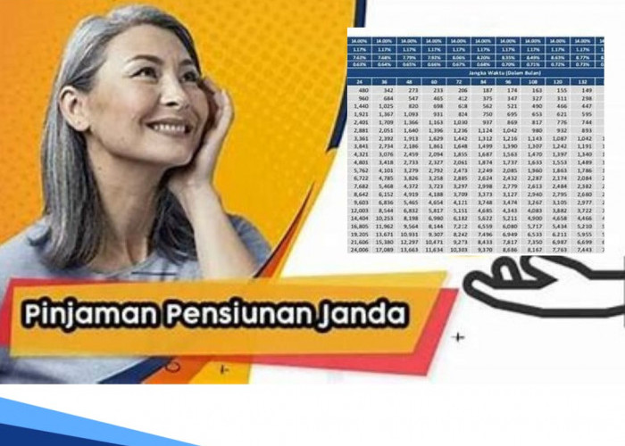 Tabel Pinjaman Pensiunan Janda BRI Rp 10-100 Juta, Tenor 84 Bulan, Ini Tips agar Lolos Pengajuan