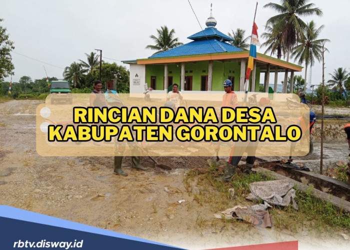 Rincian Dana Desa Kabupaten Gorontalo 2024 di 191 Desa, Simak Desa dengan Total Alokasi Dana Terbesar!