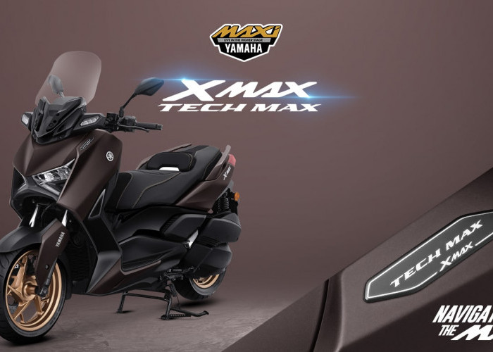 Skutik Premium Yamaha XMAX Tech MAX 250 cc Resmi Mengaspal, Informasinya Ada 19 Fitur Terbaru yang Disematkan