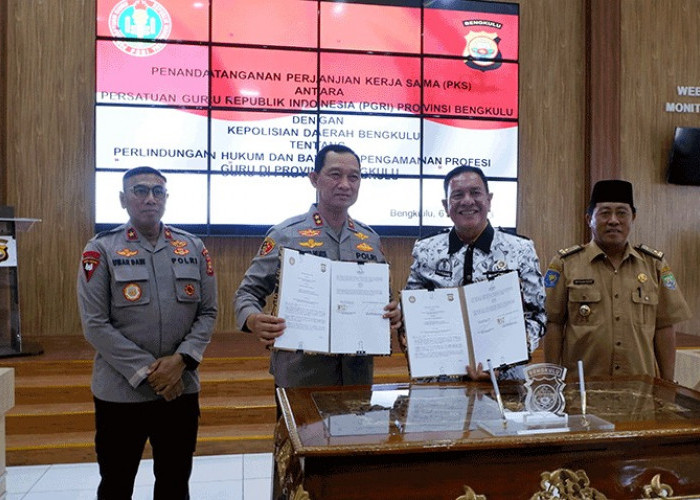 Jamin Keamanan Guru, PGRI Gandeng Polda Bengkulu. Ada Kesempatan Kuliah dan Bekerja di Jerman