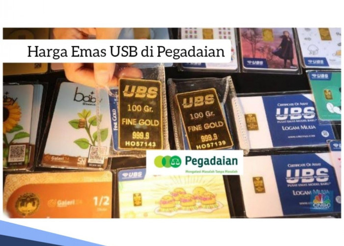 Harga Emas UBS di Pegadaian Makin Berkilau Nyaris Rp 1,4 Juta Per Gram, Silakan Cek di Sini