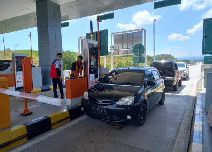 Padat, Sudah 8.509 Kendaraan Melintas di Jalan Tol Bengkulu Saat Lebaran 2023, Tarifnya Ini