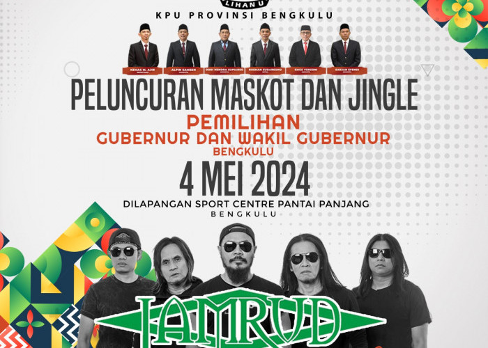 Band Jamrud Segera Menggebrak Bengkulu, Catat Tanggalnya, Diundang KPU Provinsi untuk Masyarakat