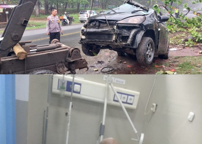 Alami Cidera, Sopir Honda Jazz Rupanya Warga Bengkulu Utara