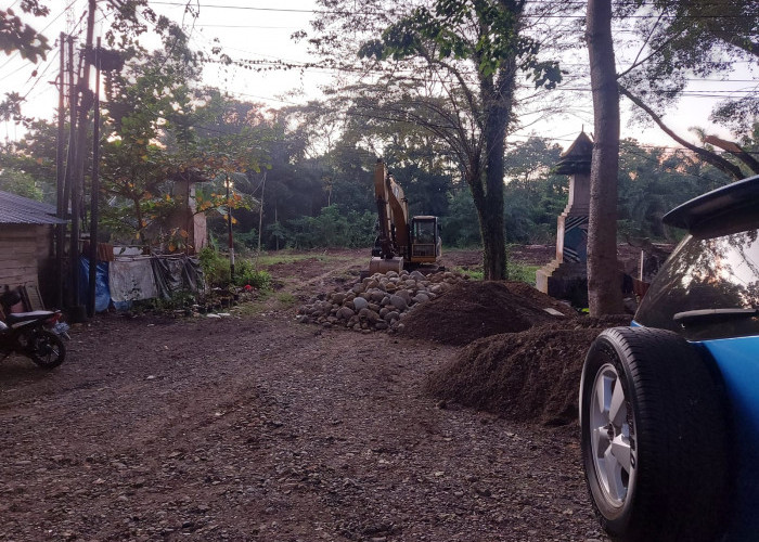 Alat Berat Sudah di Lokasi Proyek, Berikut Simulasi Penutupan Jalan Area Danau