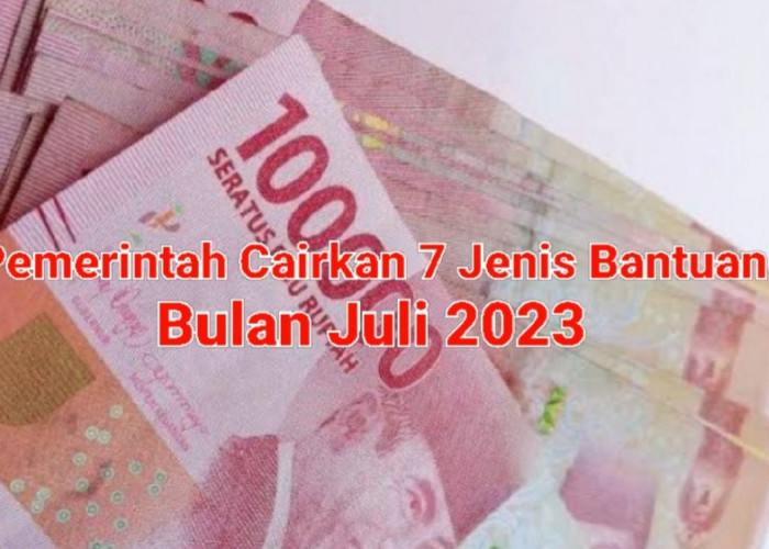 Siap-siap, Pemerintah Cairkan 7 Jenis Bantuan Bulan Juli 2023, Cek di Sini