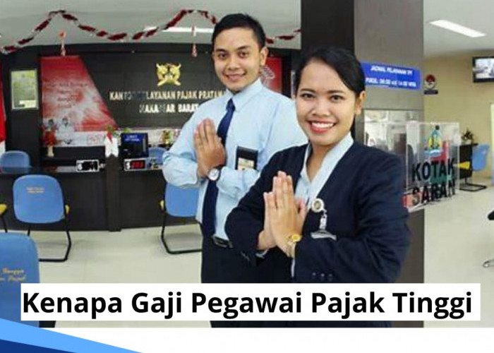 Ini 4 Alasan Kenapa Gaji Pegawai Pajak Tinggi, Intip Rincian Gaji dan Tunjangannya