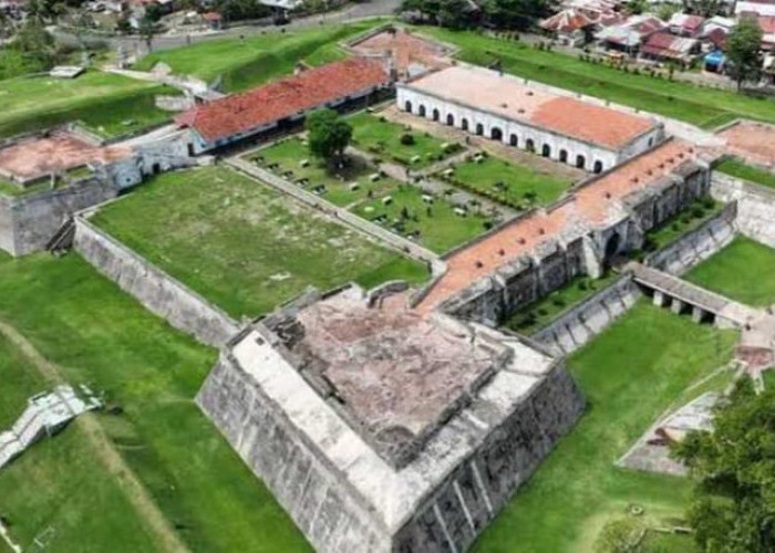 Kenapa Benteng Marlborough Bentuknya Kura-kura? Terkait Film atau Biar Pertahanan Kuat, Ini Penjelasannya