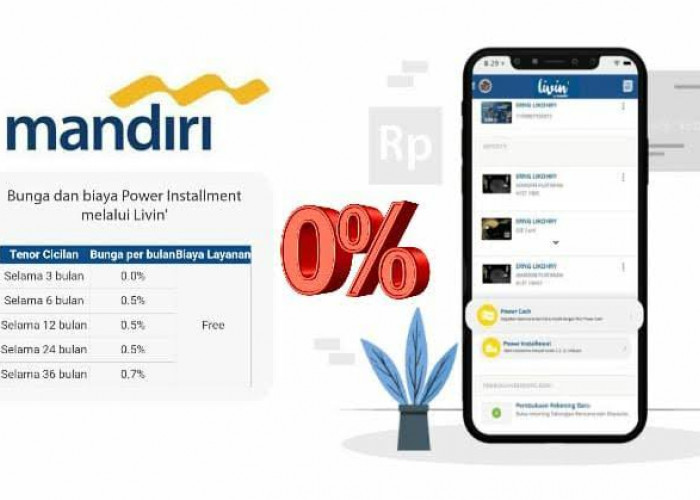 Cara Pinjam Uang Rp100 Juta Bunga 0 Persen di Livin by Mandiri, Bisa Belanja Sepuasnya 