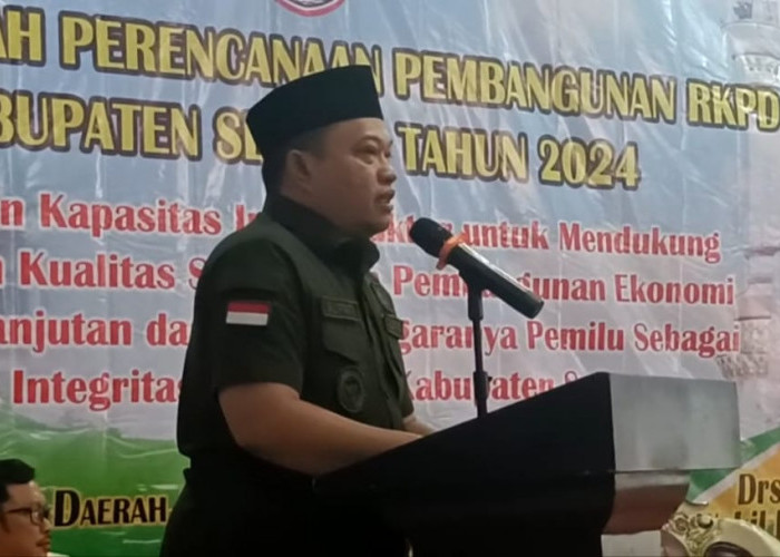 Sentilan Bupati Seluma saat Buka Musrenbang RKPD, Kita Belum Merdeka Listrik!