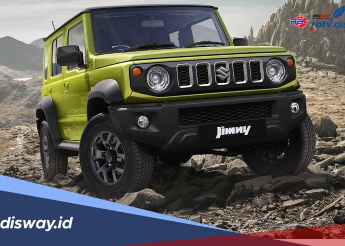 Pencinta Offroad Wajib Punya! Ini Spesifikasi dan Simulasi Kredit Suzuki JIMNY 5 DOORS MT