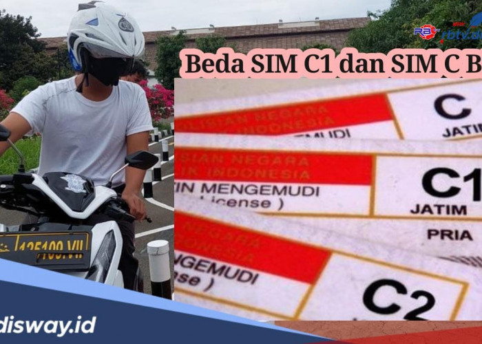 Sama-sama untuk Pengendara Motor, Apa Beda SIM C1 dengan SIM C Biasa?