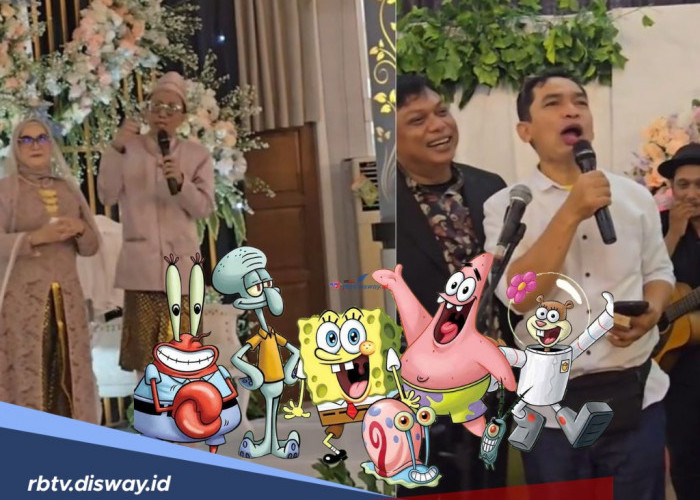 Viral dan Menghibur! Anak Pengisi Suara Squidward Menikah, Tamu Serasa Kondangan di Bikini Bottom