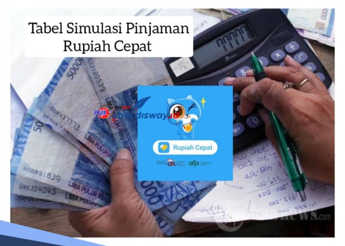 Pinjol Proses Cair 10 Menit, Simak Tabel Simulasi Pinjaman Rp 6 Juta di Rupiah Cepat