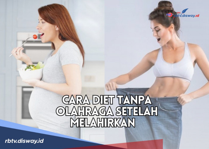 Jangan Takut Gendut, Ini Cara Diet Tanpa Olahraga setelah Melahirkan yang Tidak Mengurangi Kelancaran ASI