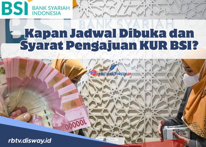 Tawarkan Pinjaman Tanpa Riba untuk UMKM, Ini Informasi Jadwal Dibuka dan Syarat Pengajuan KUR BSI