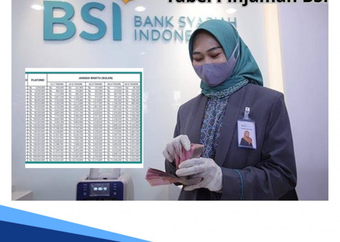 Tabel Pinjaman KUR BSI Rp 10-500 Juta, Angsuran 12 Bulan, Syarat Lengkap dan Cara Pengajuan Bisa Via Online