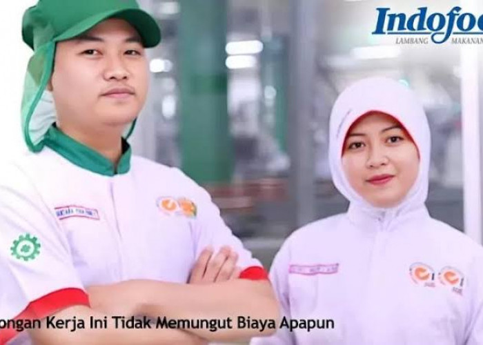 Lowongan Kerja di PT Indofood Sukses Makmur Tbk, Lengkapi Syarat untuk Posisi Ini