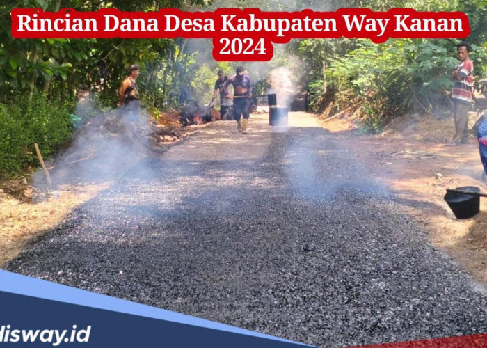 Rincian Dana Desa Kabupaten Way Kanan 2024, Desamu Kebagian Berapa?