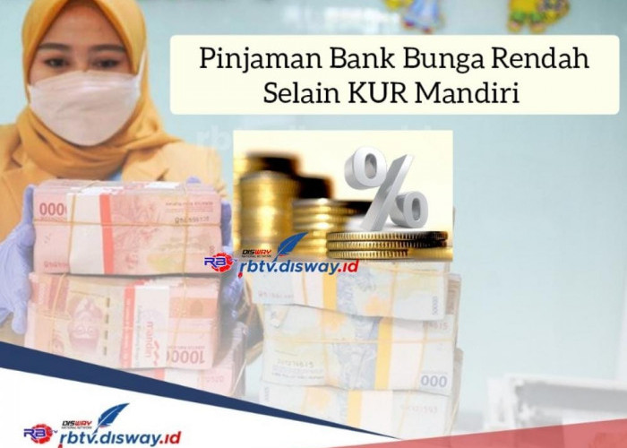 Pinjaman Bank Bunga Rendah Selain KUR Mandiri, Pinjam Uang Rp 50 Juta Proses Cair Cepat, Cek Syaratnya 