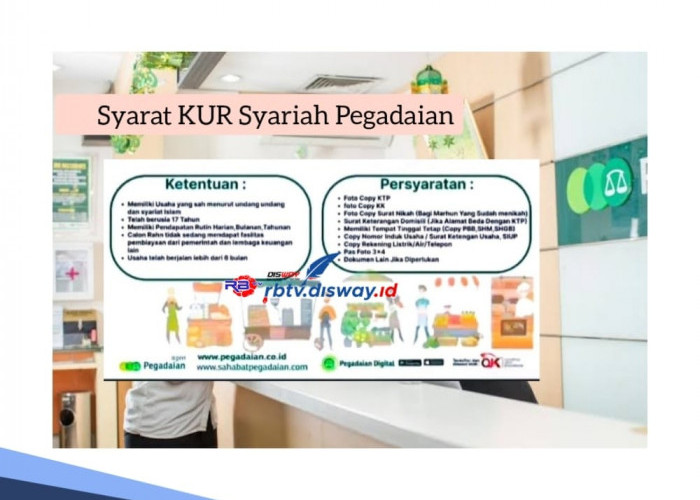 Syarat KUR Syariah Pegadaian untuk Pinjaman hingga Rp 10 Juta, Ini 6 Langkah Simpel Pengajuannya