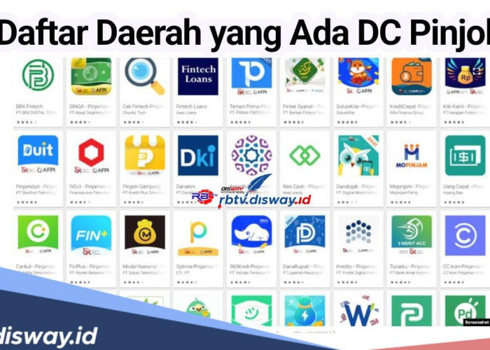 Berdasarkan Aplikasi, Ini Daftar Daerah yang Ada DC Lapangan Pinjol