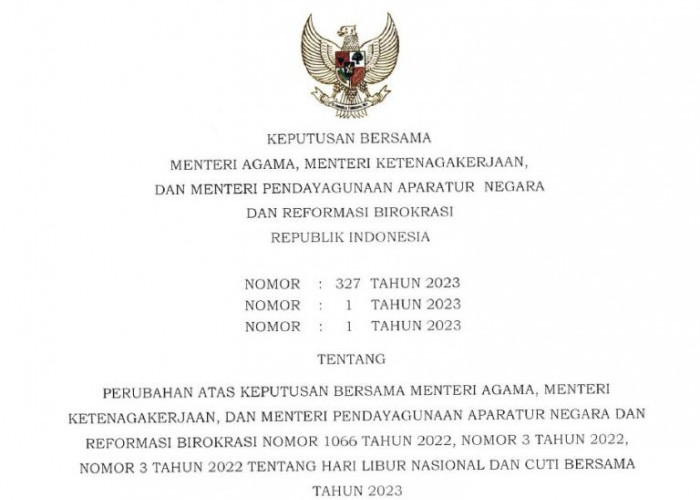 Bisa Cuti Lebih Awal, Pemerintah Sepakati Libur Lebaran Jadi 7 Hari, Catat Tanggalnya