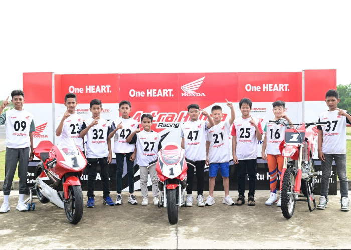 Puluhan Pebalap Muda Ikuti Seleksi Astra Honda Racing School    